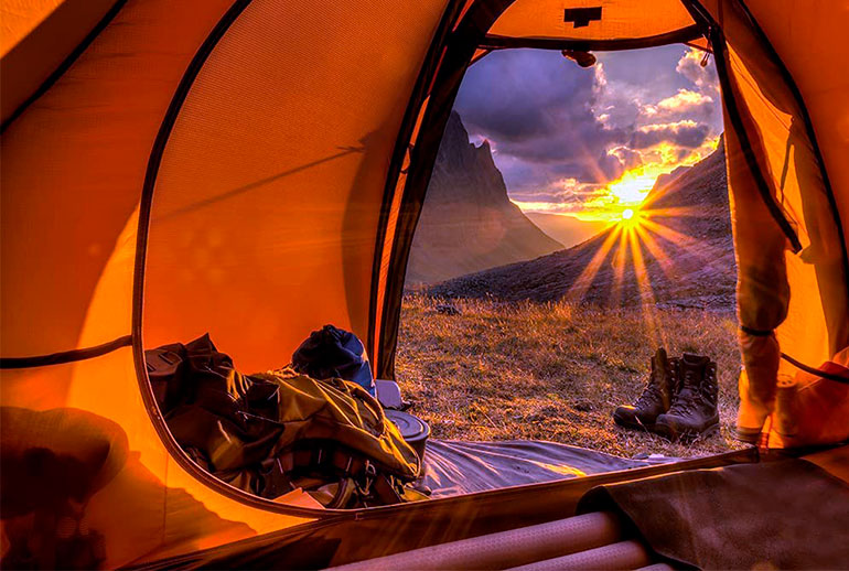 mejores lugares para acampar en Chile